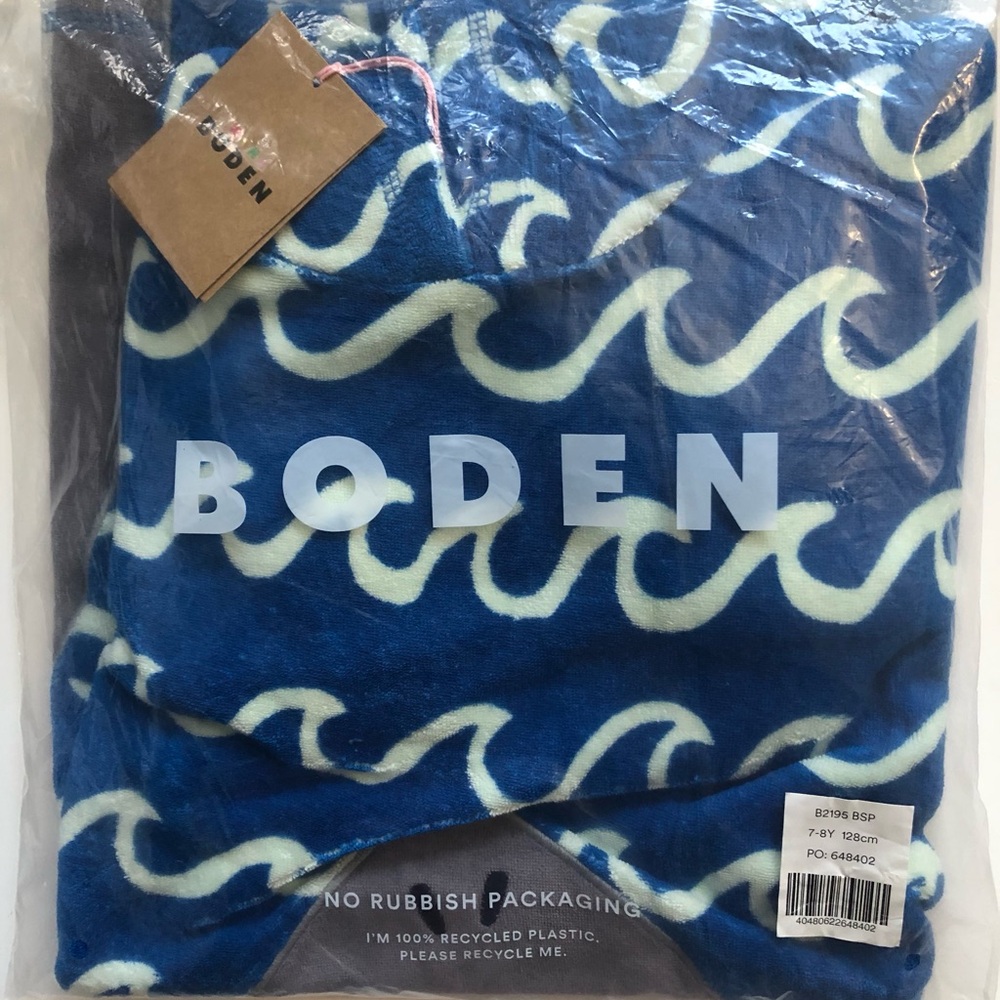 NEW Mini Boden Appliqué Towelling Throw-on - Picture 6 of 7